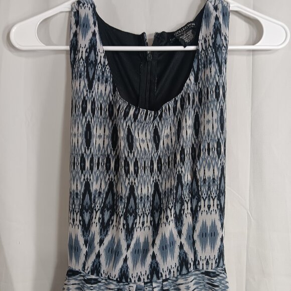 Diva Collection Womens size Medium Sleeveless Maxi Asymetrical bottom Dress E21 - Picture 11 of 16